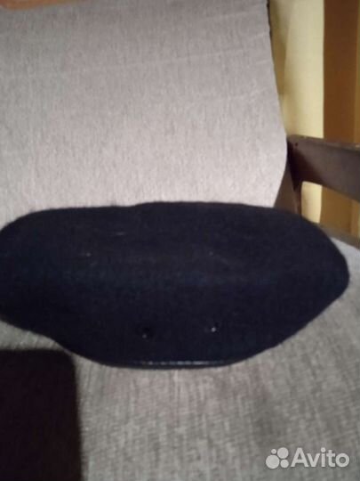 Берет черный военный