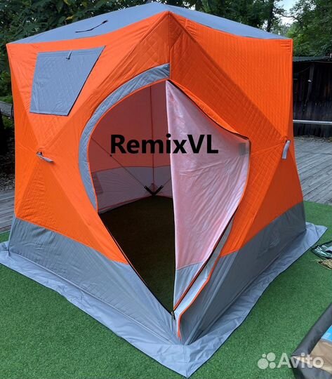 Видео Зимняя палатка куб 220х220 автомат под трубу