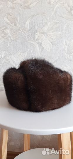 Норковая шапка мужская