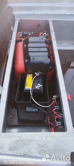 Лодка алюминий с мотором и прицепом