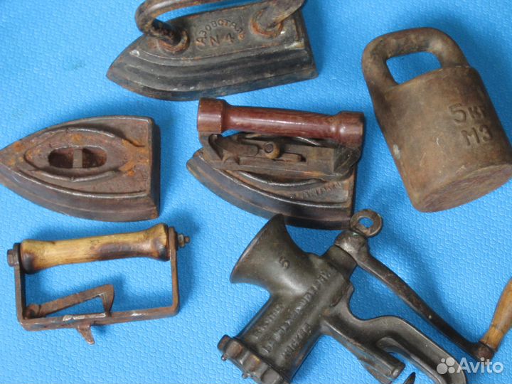 Утюг зис, Москва ЗИЛ, азовсталь чугунный СССР