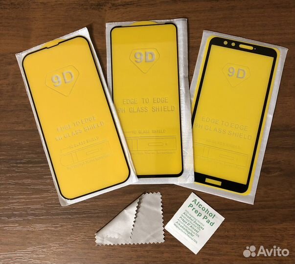 Защитные стекла на iPhone,Samsung и др