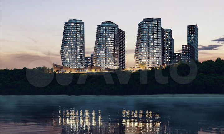 1-к. квартира, 43,7 м², 2/29 эт.