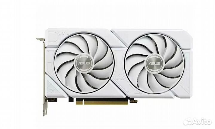 Видеокарты asus 4060 dual White 8gb