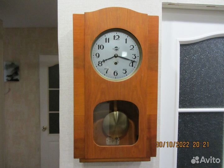 Часы старинные очз Янтарь 1955 год