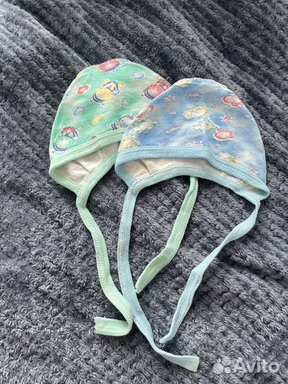 Чепчики для новорожденных