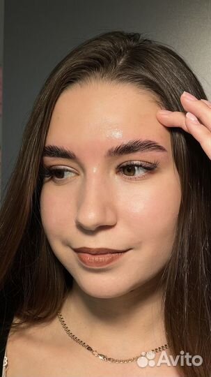 Оформление бровей