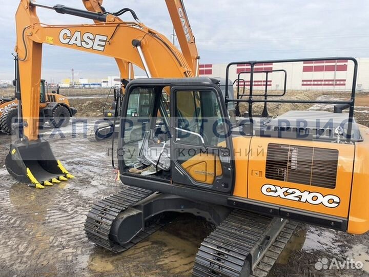Гусеничный экскаватор CASE CX210C, 2023
