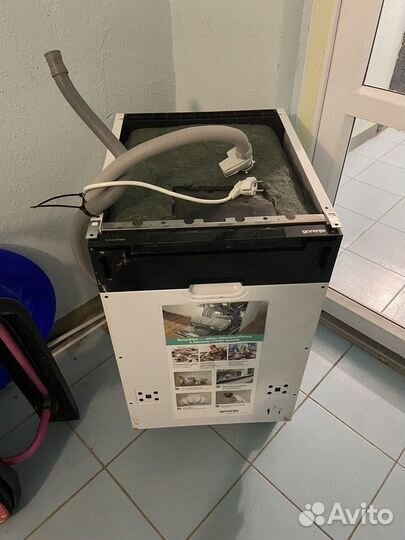 Встраиваемая посудомоечная машина gorenje 45см