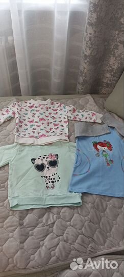Вещи пакетом на девочку 92 98