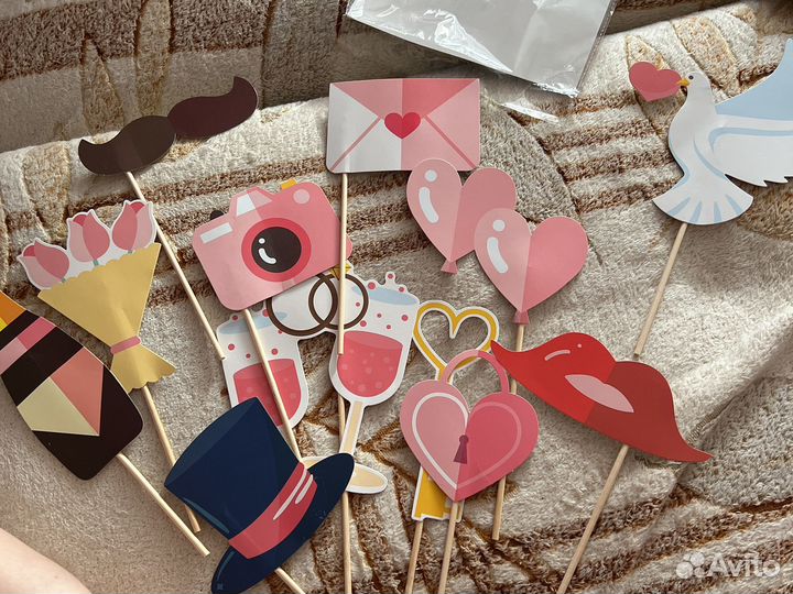 Набор аксессуаров для фотосессии (свадьба)