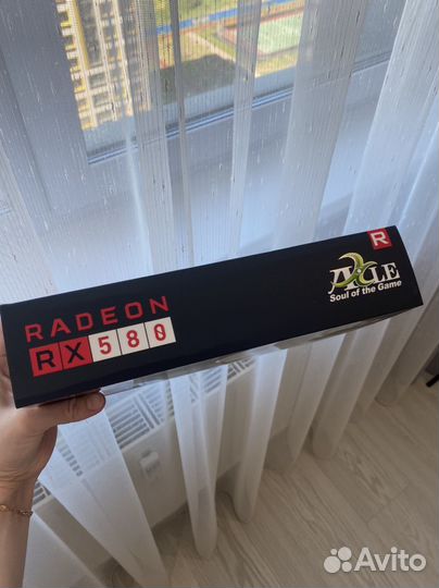 Видеокарта rx580 8gb
