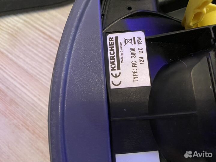 Робот пылесос karcher rc 3000