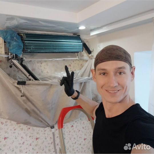 Чистка, заправка, ремонт сплит систем