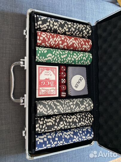 Набор для покера в кейсе