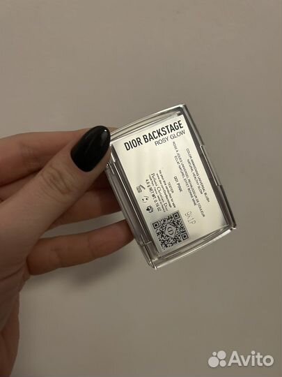 Румяна dior backstage