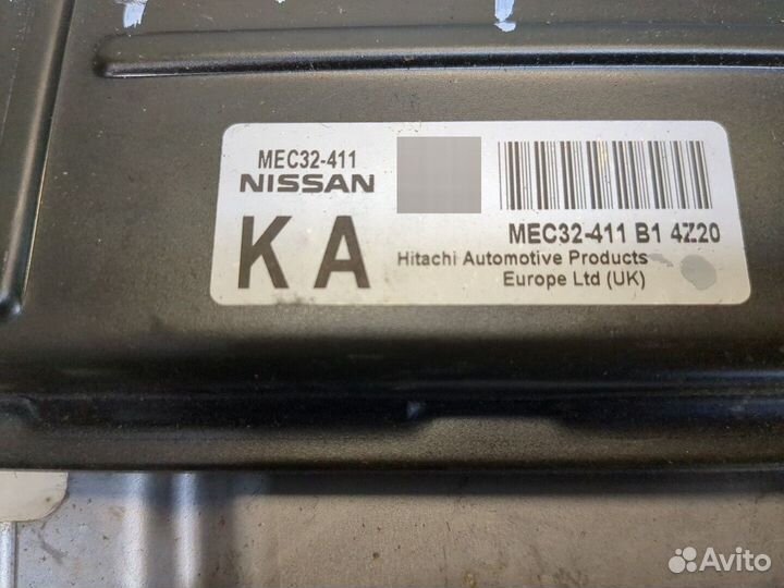 Блок управления двигателем Nissan Almera Tino, 200