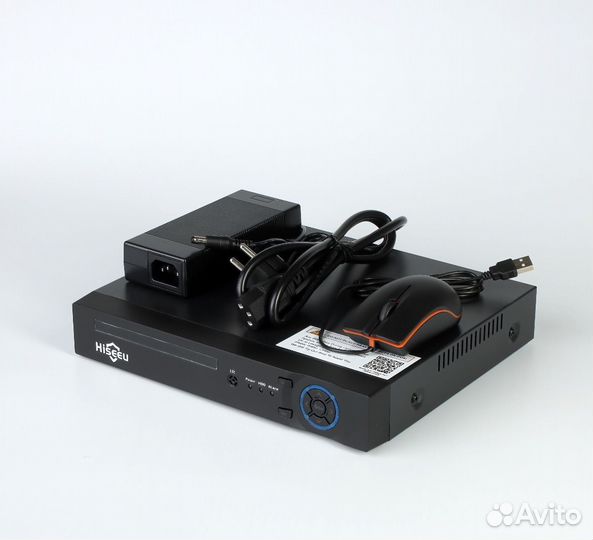 Новый комплект видеонаблюдения Hiseeu на 4 кам