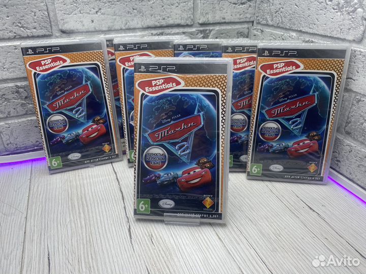 К.5535 Диск PSP Disney Pixar Тачки 2