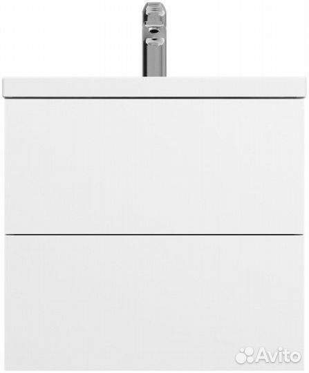 Тумба Am.Pm GEM 60см подвесная (с раковиной) белый