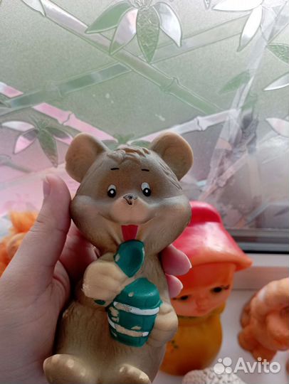 Резиновые игрушки СССР