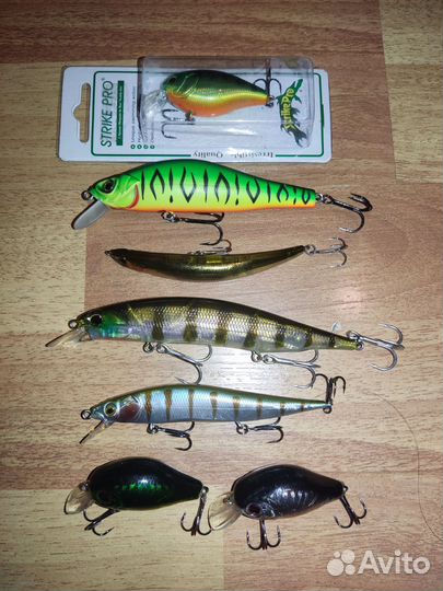 Воблеры Strike Pro, TsuYoki, Kosadaka, Tsuribito