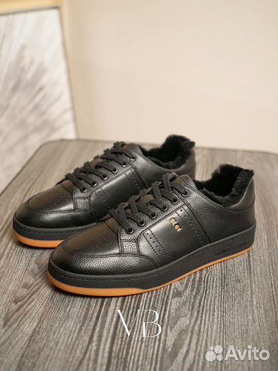 Кеды с мехом Saint laurent