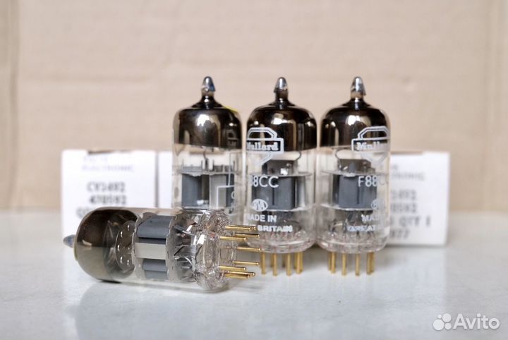 Радиолампы E88CC CV2492 Mullard UK NOS NIB