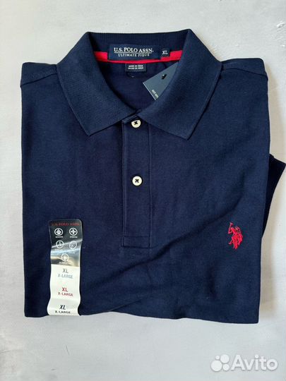 Футболка поло us polo assn оригинал L XL