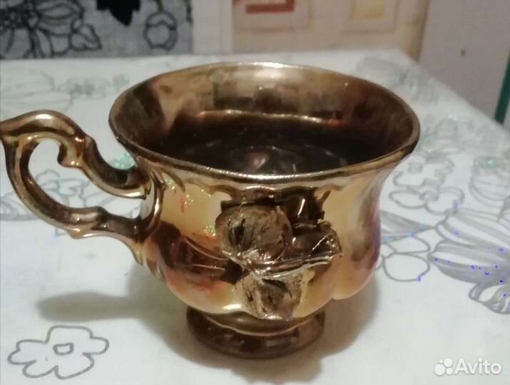 Чайный сервиз, Золотая роза