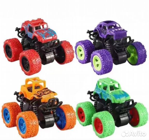 Инерционный джип. Машинка. Игры для детей. Игрушки