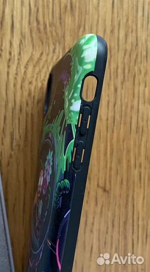 Силиконовый противоударный чехол на iPhone XR
