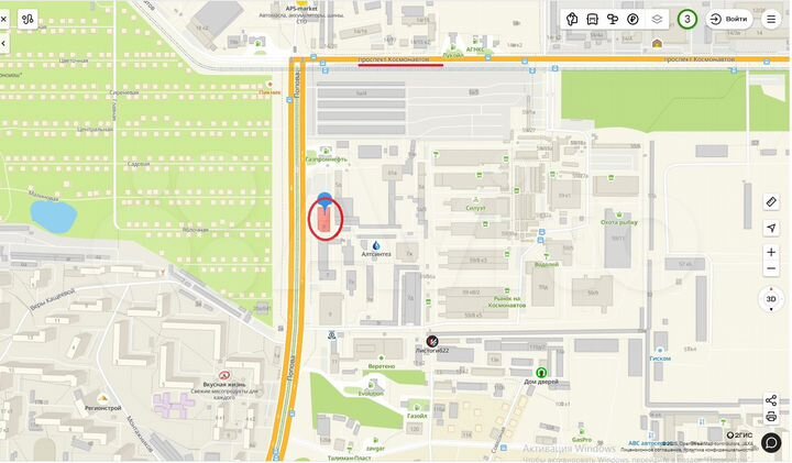 Площадь под склад, 47 м²