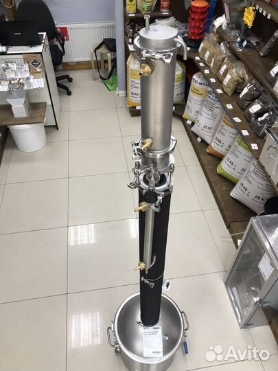 Самогонный аппарат luxstahl 8 м