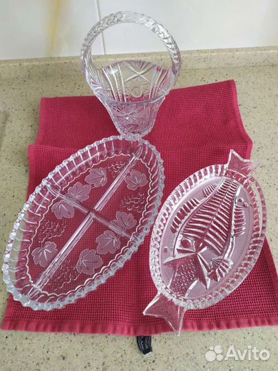 Хрустальная посуда СССР