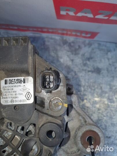 Генератор Nissan Terrano D10 1 2019