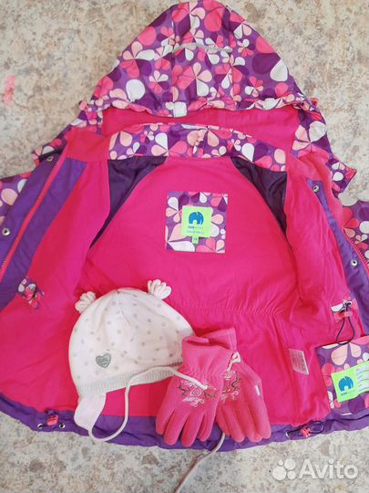 Куртка демисезонная для девочки 110 UKI kids