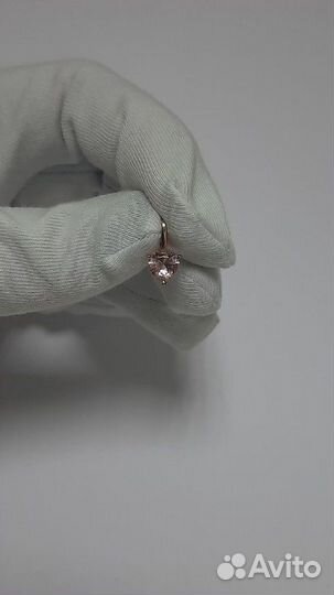 Е.О. Кулон с камнем, золото 585 (id 64255)