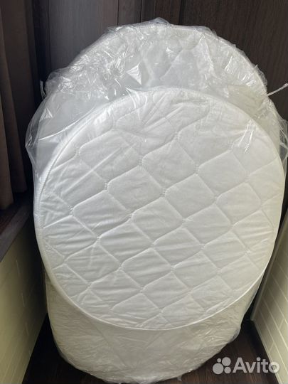 Матрас детский круглый и овальный для кроватки