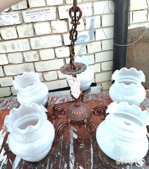 Люстра 4 рожка + другие