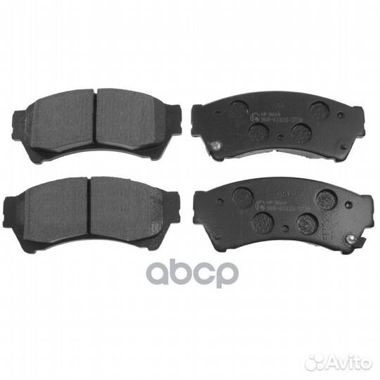 Колодки тормозные дисковые mazda 6 2008 adm542