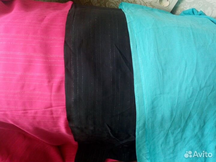 Коллекция отрезов натурального шифона СССР