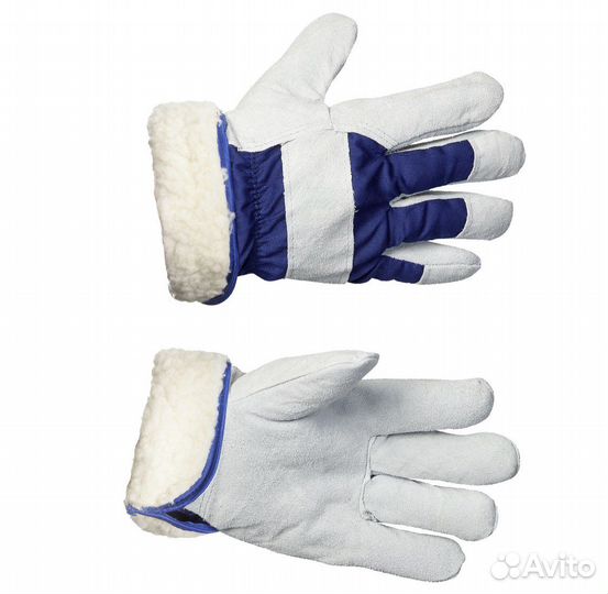 Перчатки утепленные