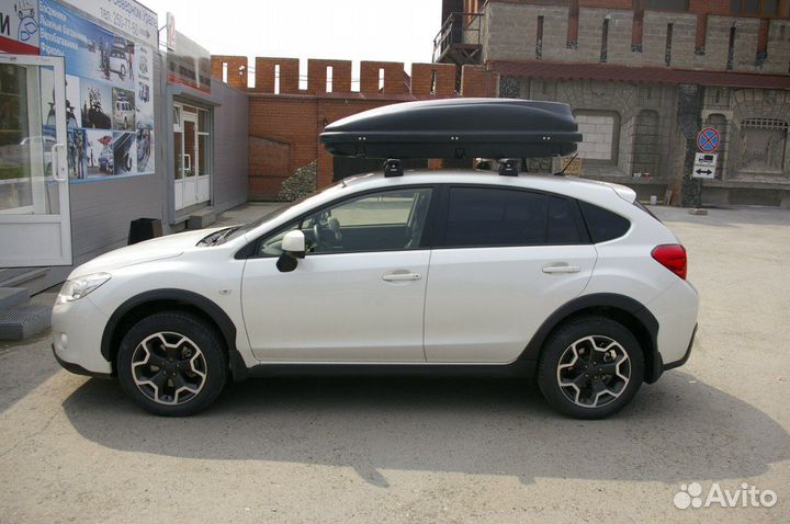 Автобокс на крышу Ветлан 460 л на Kia Mohave