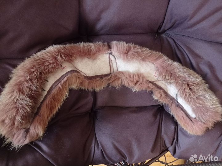 Воротник из натурального меха