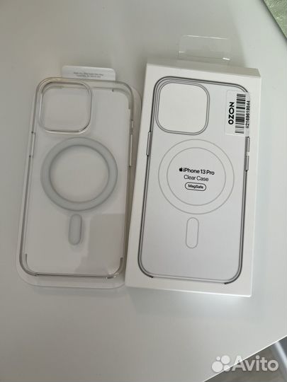 Прозрачный чехол MagSafe на iPhone 13 pro оригинал