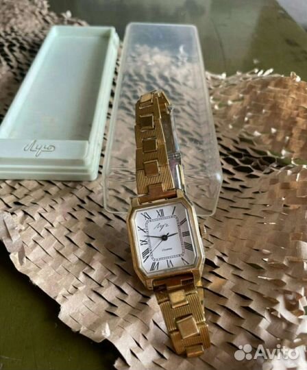 Часы механические СССР позолоченные