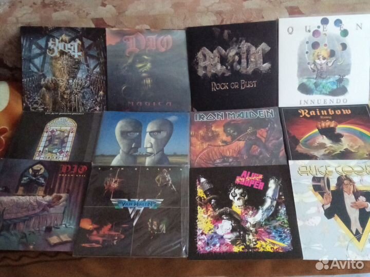 Коллекция фирменного винила Рок музыка
