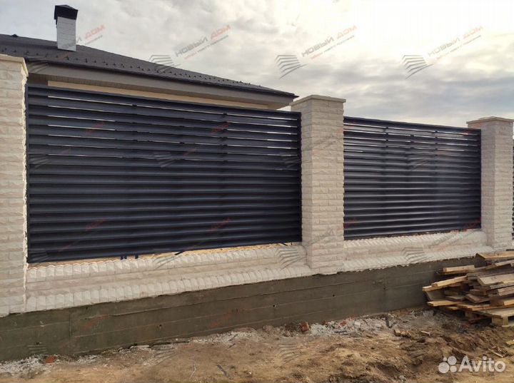 Забор-жалюзи