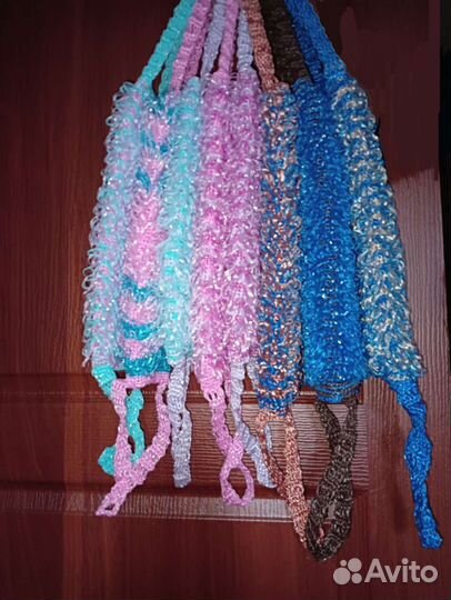 Мочалка ручной работы